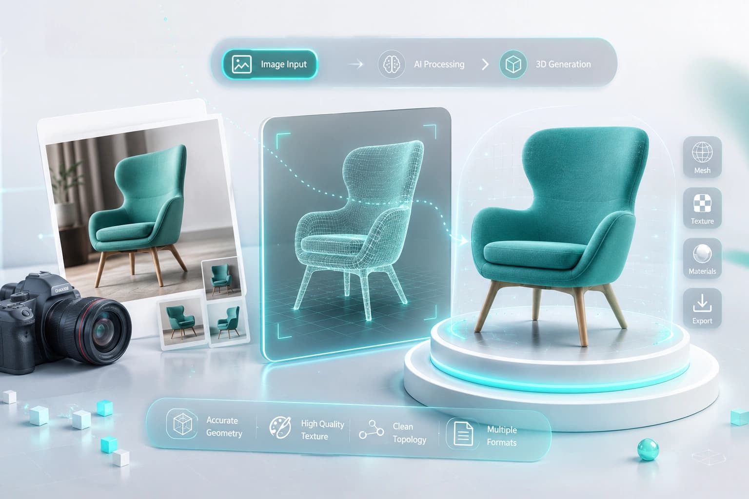 Image-to-3D: Transform Photos into 3D Assets